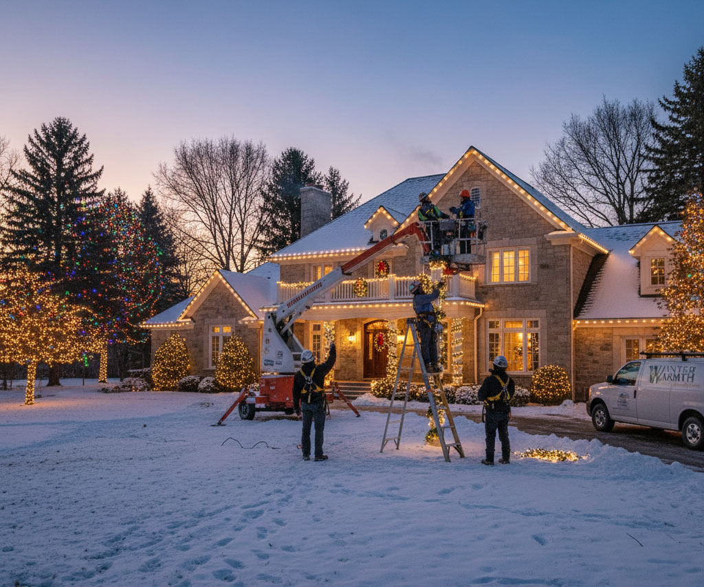 Christmas Lights Installation